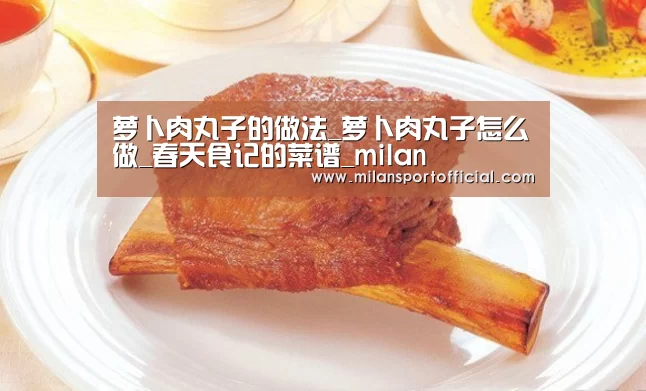 萝卜肉丸子的做法_萝卜肉丸子怎么做_春天食记的菜谱_milan
